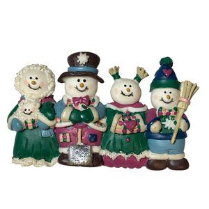 House Of Lloyd Snowman Family 3" Vintage Pin Brooch Jewelry